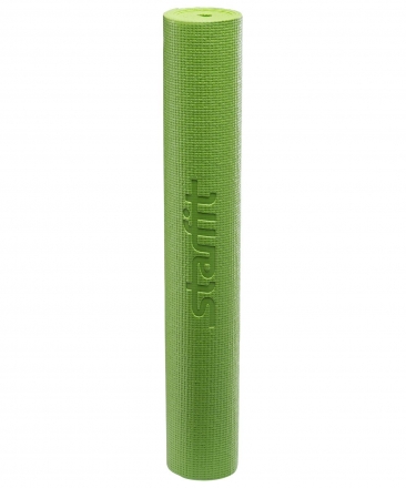 Коврик для йоги FM-101, PVC, 173x61x0,8 см, зеленый оптом, фото 2
