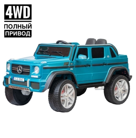 Электромобиль Mercedes-Benz Maybach Small G650S синий оптом, фото 1