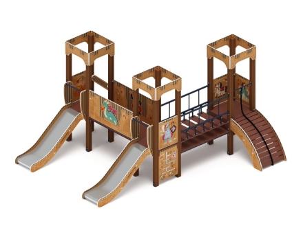 Детская игровая площадка Королевство (Картонное) ДИК 1.15.03-12 H=900 оптом, фото 1