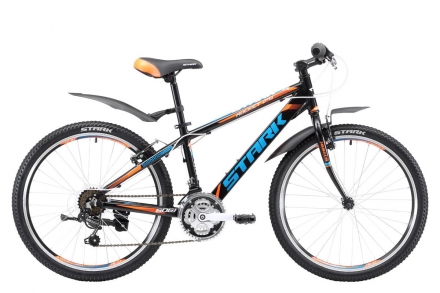 Велосипед Stark&#039;17 Rocket 24.1 RV черно-оранжевый оптом, фото 1