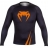 Рашгард Venum Challenger Rashguard - Long Sleeves Black/Neo Orange оптом