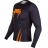 Рашгард Venum Challenger Rashguard - Long Sleeves Black/Neo Orange оптом