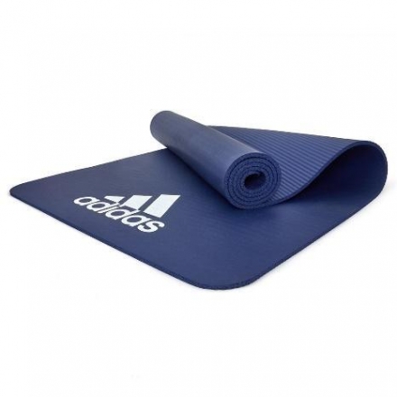 Тренировочный коврик (фитнес-мат) синий Adidas, ADMT-11014BL оптом, фото 2