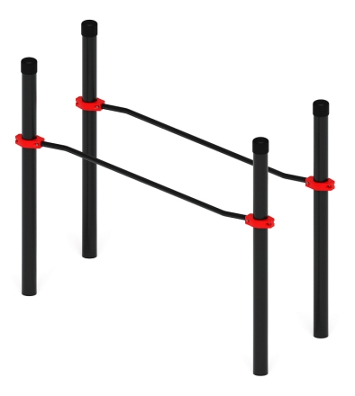 Воркаут ЛОВ 89 красный ВТ 101.04-01 оптом, фото 2