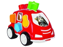 Машинка с геометрическими фигурами Pilsan Smart Shape Sorter Car ( 03-187)