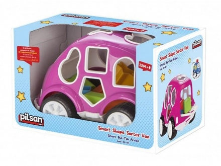 Машинка с геометрическими фигурами Pilsan Smart Shape Sorter Car ( 03-187) оптом, фото 4