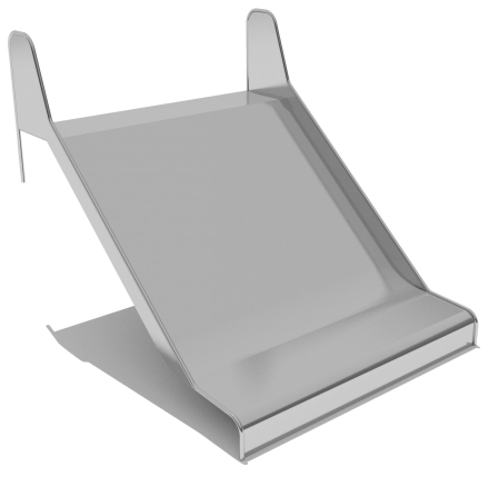 Горка из нержавеющей стали ГГН-1500.1000.002 для детской площадки оптом, фото 1