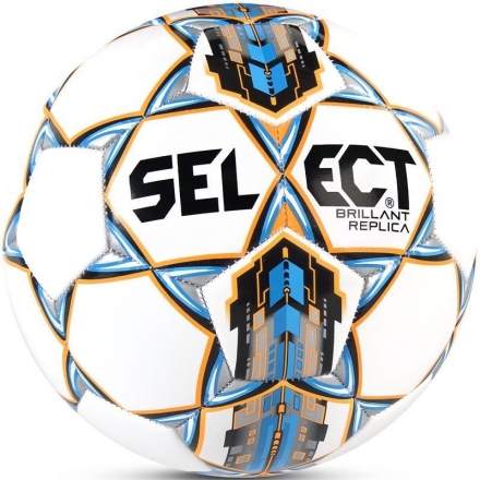 Мяч футбольный тренировочный &quot;SELECT Brillant Replica&quot;, размер 4, реплика Brillant Super оптом, фото 1