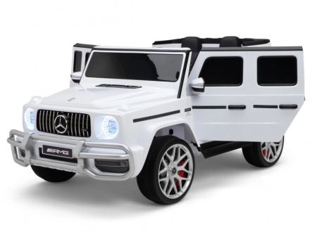Детский электромобиль Mercedes G63 AMG 4WD 24V - S307-WHITE оптом, фото 6