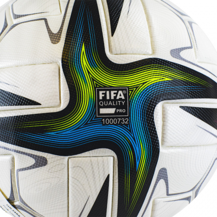 Мяч футб. &quot;ADIDAS Conext 21 PRO&quot; арт.GK3488,р.5, 6 п, FIFA PRO, ПУ, термосш, мультиколор оптом, фото 4