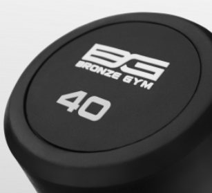 BRONZE GYM BG-PA-BB-S40 Штанга обрезиненная прямая 40 кг оптом, фото 4