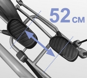 BRONZE GYM XE902 PRO Эллиптический тренажер коммерческий оптом, фото 6