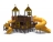 Игровой комплекс Империя Дворец чудес Н-2000 и Н-750 ДИО 13051.2 оптом
