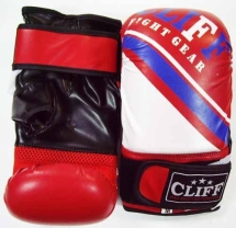 Перчатки снарядные Fight Gear (FLEX) красные р.L