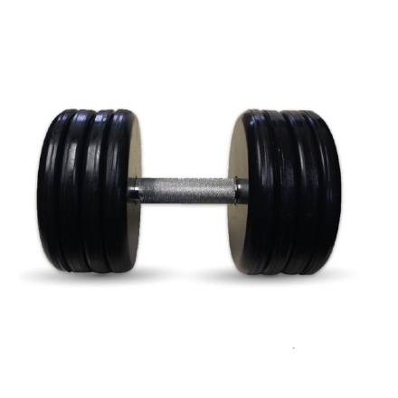 Гантель Barbell 47 кг классик с вращающейся ручкой хром оптом, фото 1