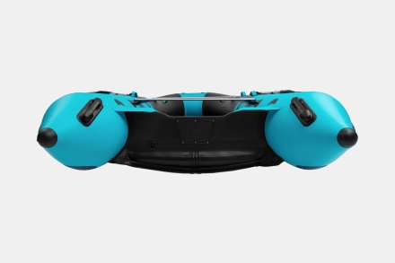 Gladiator E 420 PRO AIR Черно-бирюзовый моторная лодка ПВХ НДНД оптом, фото 9