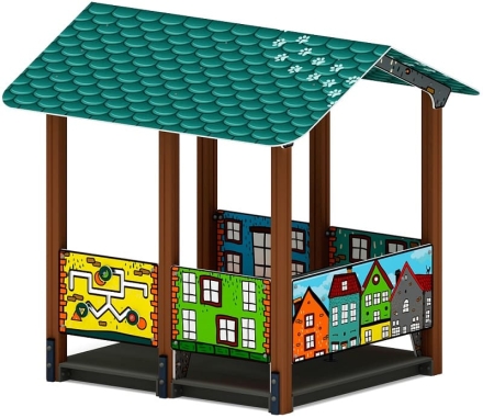 Домик большой 1 (Город) МФ 10.01.07-01 оптом, фото 1