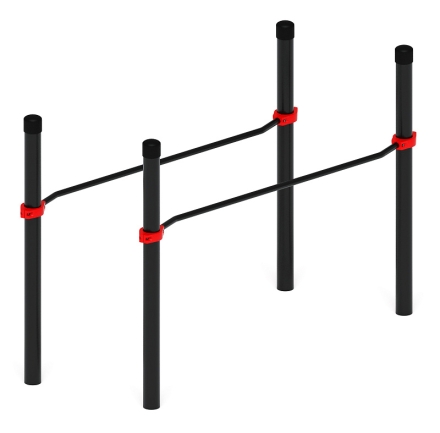 Воркаут ЛОВ 108 красный ВТ 102.04-01 оптом, фото 2