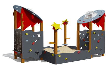 Песочный дворик ВСТ 4131 для детской площадки оптом, фото 2