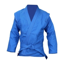 Куртка самбо 550 г/м2 синяя  р.46