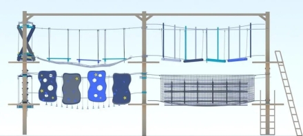 Веревочный парк Стихия оптом, фото 3