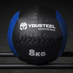Медицинский мяч YOUSTEEL вес 8 кг, диаметр 35,5 см , фото 1