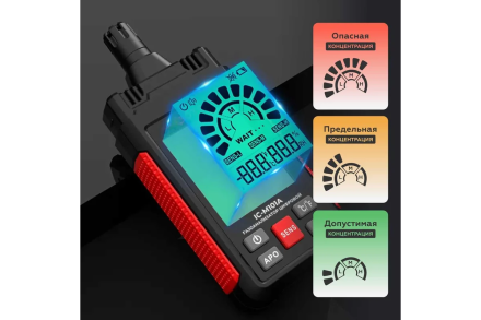 Цифровой детектор утечки взрывоопасных газов iCarTool 0-1000 ppm IC-M101A оптом, фото 3