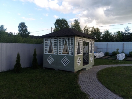 Прямоугольная беседка Ромб оптом, фото 5