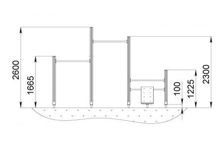 Спортивный комплекс Start Line Fitness № 3 оптом, фото 2