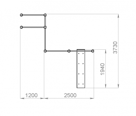 Спортивный комплекс Start Line Fitness № 3 оптом, фото 3