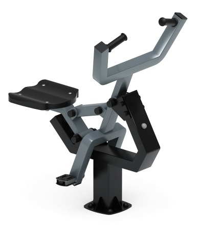 Наездник (серый) - Уличный тренажер - СТ 033-13.П  оптом, фото 3