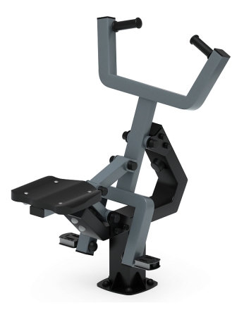 Наездник (серый) - Уличный тренажер - СТ 033-13.П  оптом, фото 2