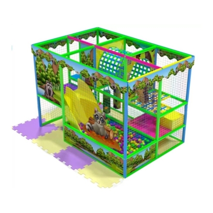 Детский игровой лабиринт &quot;Дружок XL3&quot; 8.3 м² (3.5*2.35*2.5м) оптом, фото 1