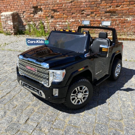 Детский электромобиль GMC Sierra Denali 4WD 12V HL368 черный оптом, фото 2