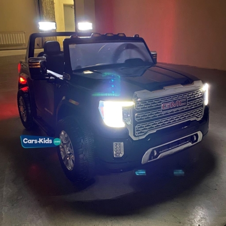 Детский электромобиль GMC Sierra Denali 4WD 12V HL368 черный оптом, фото 11