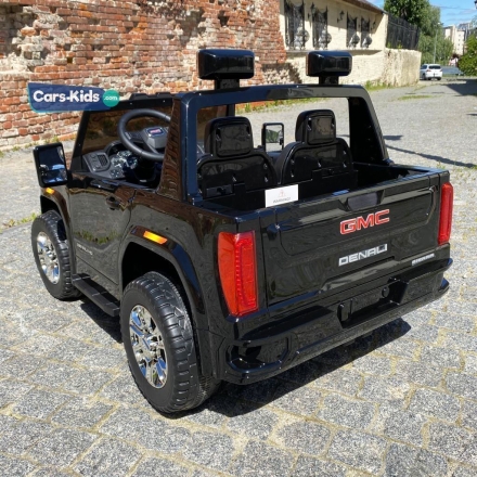 Детский электромобиль GMC Sierra Denali 4WD 12V HL368 черный оптом, фото 6