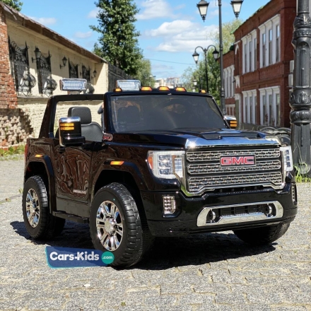Детский электромобиль GMC Sierra Denali 4WD 12V HL368 черный оптом, фото 4