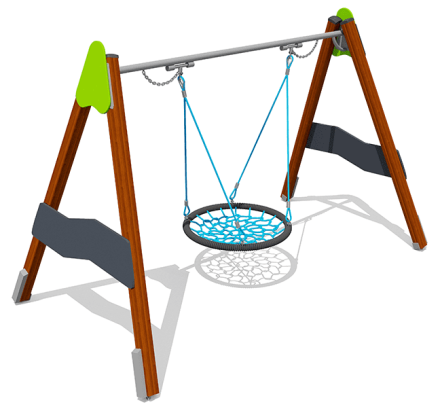 Качели Гнездо ВСТ 5714 для детской площадки оптом, фото 2