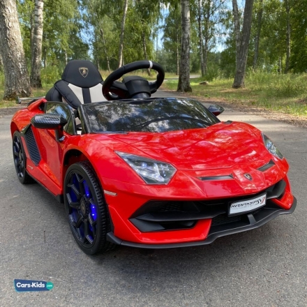 Электромобиль Lamborghini Aventador SVJ A333MP красный оптом, фото 1