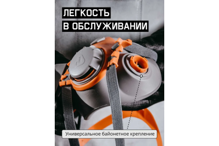 Комплект для защиты дыхания Jeta Safety полумаска из силикона, разм.L (большой) J-SET6500-L оптом, фото 6
