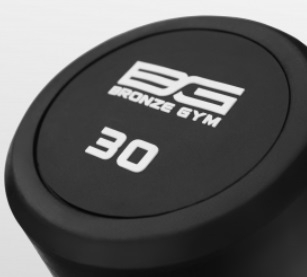 BRONZE GYM BG-PA-BB-S30 Штанга обрезиненная прямая 30 кг оптом, фото 4