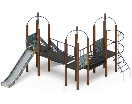 Детская игровая площадка ДИК 2.09.06-01 оптом, фото 1