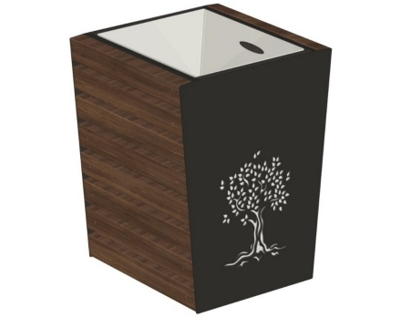 Урна со вставкой Ветви оптом, фото 1