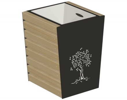 Урна со вставкой Ветви оптом, фото 2