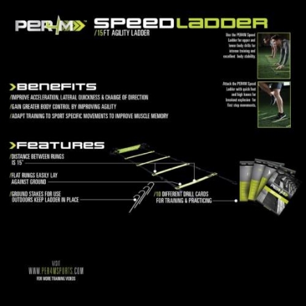 Лестница для функциональных тренировок PER4M Speed Ladder оптом, фото 4