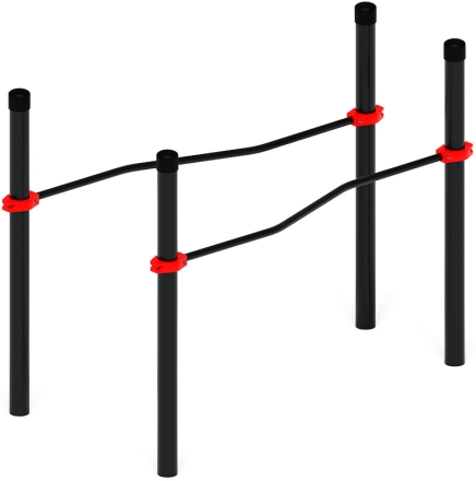 Воркаут ЛОВ 108 красный ВТ 102.05-01 оптом, фото 2