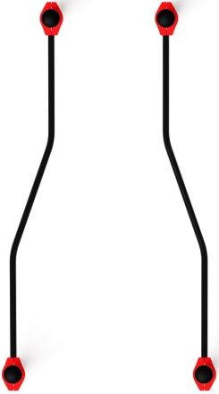 Воркаут ЛОВ 108 красный ВТ 102.05-01 оптом, фото 3