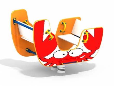 ДИО 4.191 Качалка на пружине двойная оптом, фото 1