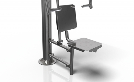 УТЭ-Z-003 Жим от груди из нержавеющей стали оптом, фото 2