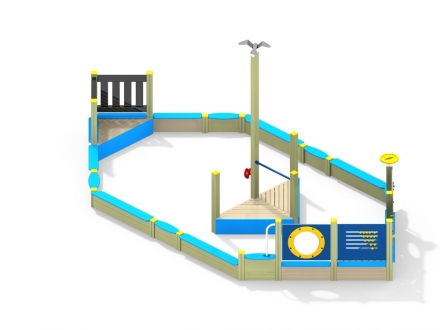 МФ 3.341 Песочница Яхта оптом, фото 1